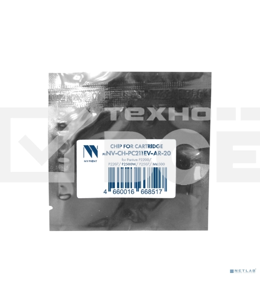 Чип NVPrint для Pantum (PC-211EV) (20шт) P2200/P2207/P2500W/P2507/M6500 (AutoReset, безлимитный) совместимый