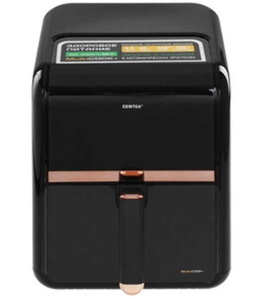Аэрогриль Centek CT-3102 черный, 1500 Вт, 5 л, сенсор, 8 программ