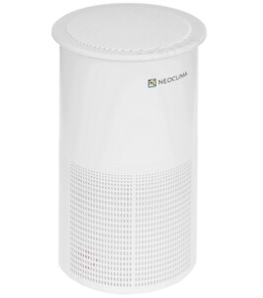 Очиститель воздуха Neoclima NP510W белый, 50 м², HEPA-фильтр, угольный фильтр