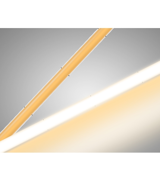 Светодиодная лента Ambrella light GS4601 COB 384Led/ 7W m/ 24V IP20 3000K/ 5m*3mm*2mm (2 конт.)