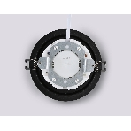 Светильник Ambrella light TN52336 SBK/GBK черный песок/черный глянец GX53 max 12W D115*25, фото4