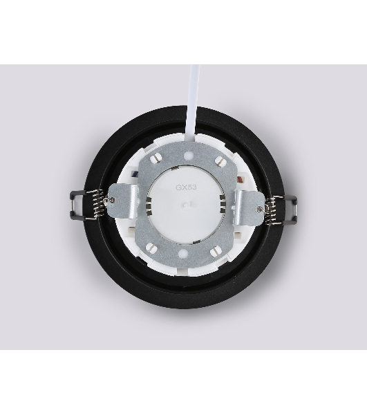 Светильник Ambrella light TN52336 SBK/GBK черный песок/черный глянец GX53 max 12W D115*25