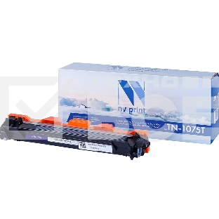 Картридж NV Print NV-TN1075T (тип TN-1075) Black черный, 1000 стр., для Brother HL-1110R/1112/1210WR/1212/DCP-1510R/1512/1610WR/1612WR/MFC-1810R/1815/1912WR