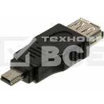 Переходник USB2.0 Ningbo mini USB (m)/USB A (f), фото2