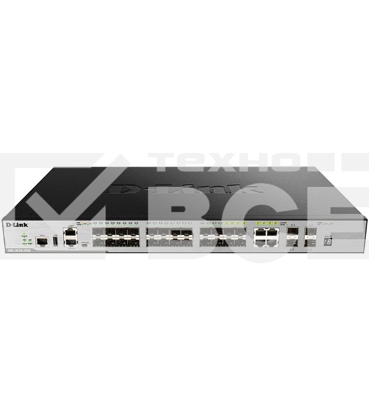 Коммутатор D-Link DGS-3630-28SC/A2ASI 4G 20SFP 4SFP+ управляемый