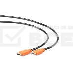 Кабель Cablexpert HDMI CC-HDMI4L-6, 19M/19M, v2.0, серия Light, позол.разъемы, экран, 1.8м, черный, пакет, фото7