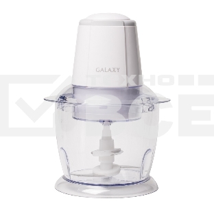 Измельчитель электрический Galaxy Line GL 2358, белый, пластиковая чаша 0,75 л, 400 Вт, импульсный режим