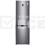 Холодильник LG GA-B419SLGL графит двухкамерный 223/79л морозилка снизу, No Frost, фото2