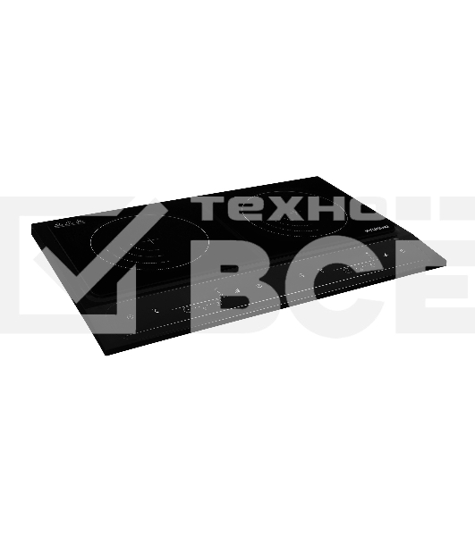 Электрическая плитка Hyundai HYC-0107 черный стеклокерамика (настольная)