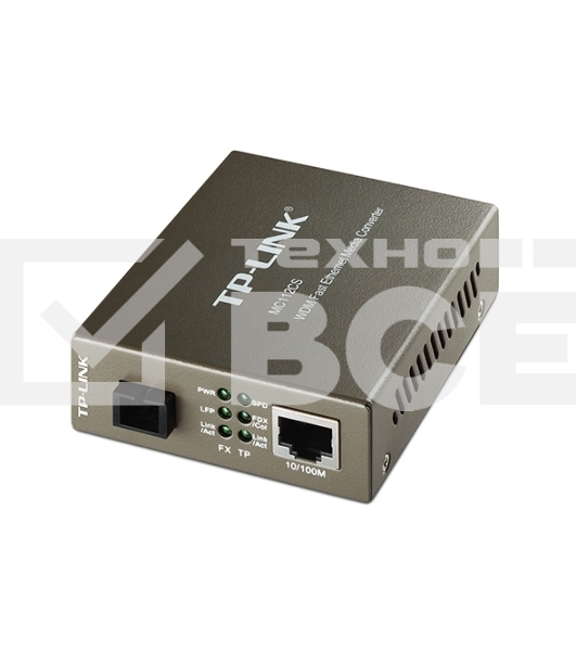 Сетевой коммутатор TP-Link SMB MC112CS Медиаконвертер 10/100M RJ45 to 100M single-mode, Full-duplex, up to 20Km