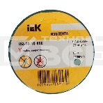 Изолента Iek UIZ-13-10-K06 0,13х15 мм зеленая 20 метров ИЭК, фото5