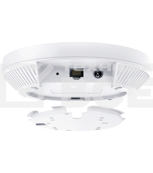 Потолочная точка доступа TP-Link EAP653 AX3000 Ceiling Mount Dual-Band Wi-Fi 6 Access Point, 1?1Gbps RJ45 Port, 574Mbps at2.4 GHz + 2402 Mbps at 5 GHz, 802.3at POE, 2?Internal Antennas