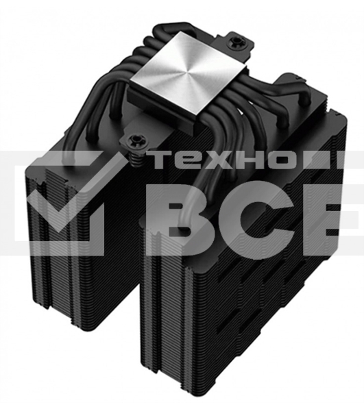 Кулер для процессора DEEPCOOL AK620 ZERO DARK черный, 120 мм, алюминий/медь, 1850 об/мин, 28 дБ, 4 pin, 260 Вт, 160 мм