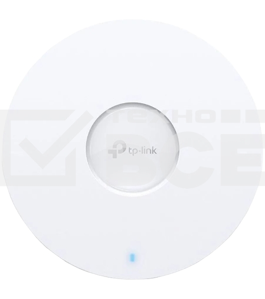 Потолочная точка доступа TP-Link EAP653 AX3000 Ceiling Mount Dual-Band Wi-Fi 6 Access Point, 1?1Gbps RJ45 Port, 574Mbps at2.4 GHz + 2402 Mbps at 5 GHz, 802.3at POE, 2?Internal Antennas
