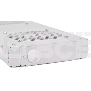 Вентиляторный модуль Rem R-FAN, 48V, 45х432х195 мм (ВхШхГ), вентиляторов: 2, 86 дБ, поток: 300 м3/ч, для шкафов ШТК, ШРН, ШТВ, цвет: серый