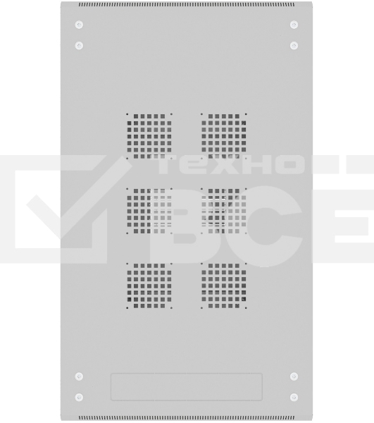 Шкаф серверный NTSS Премиум (NTSS-R42U60100PD/PDD) напольный 42U 600x1000мм пер.дв.перфор. задн.дв.перфор.2-хст. 900кг серый IP20 сталь