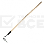 Мотыга стальная Сибртех, 170х60х1300 мм, деревянный черенок, фото4