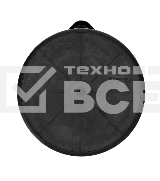Ведро строительное пластмассовое Сибртех 16л, высокопрочное с носиком