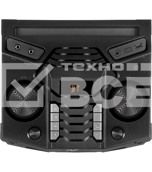 Колонка порт. Sven АС PS-1500 черный 500W 1.0 BT/3.5Jack 10м