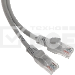 Патч-корд Premier PP12-5M 1000Гбит/с UTP 4 пары cat.5E CCA molded 5м серый RJ-45 (m)-RJ-45 (m), фото3