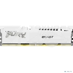 Оперативная память Kingston Fury Beast, DDR5, 16GB (1x16GB), 5600MHz, CL36, с радиаторами, белый, фото3
