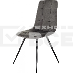 Стул для дома Бюрократ CH-K1_2 комплект 2 шт т. серый Holland 18 металл черный на ножках (CH-K1_1/HL18_2), фото10