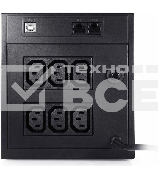 Источник бесперебойного питания Powercom Raptor RPT-1500AP 900Вт 1500ВА черный