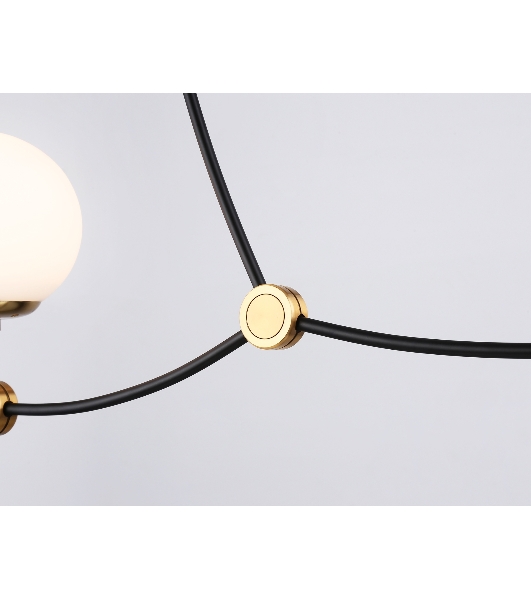 Светитльник Ambrella Light TR2568/3 BK/SB черный/бронза E27/3 max 60W 1130*150*540