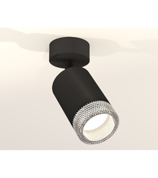 Светильник Ambrella Light XM6313001 SBK/CL черный песок/прозрачный MR16 GU5.3 (A2210, C6313, N6150)