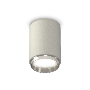 Светильник Ambrella Light XS6314022 SGR/PSL серый песок/серебро полированное MR16 GU5.3 (C6314, N6122)