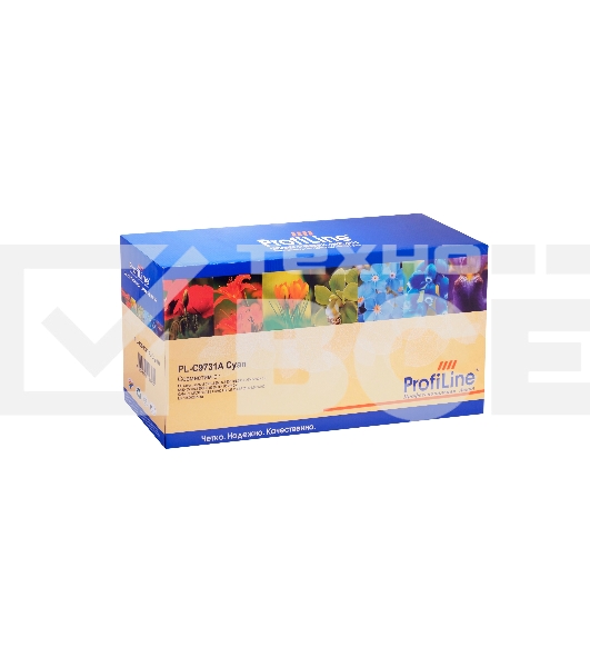 Картридж лазерный PL-C9731A для принтеров HP LJ 5500/5550/ Canon LBP-2710/2810 Голубой 12 000 копий ProfiLine