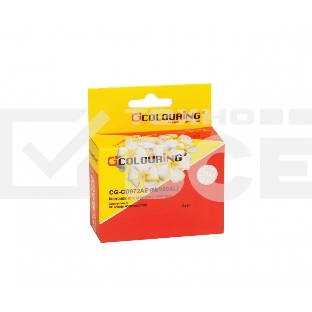 Картридж струйный Colouring CG-CD972AE №920XL Cyan водный для принтеров HP officejet 6000/6500/7000
