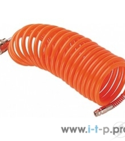 Шланг FUBAG 170301 спиральный с фитингами рапид полиуретан 15бар 6x10мм 10м