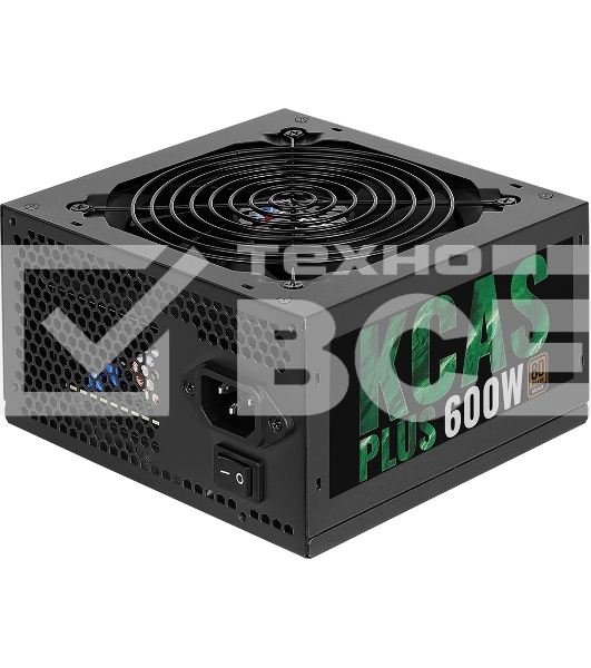 Блок питания Aerocool / Formula KCAS PLUS 600W, 600Вт, 80 PLUS Bronze, 120мм, черный