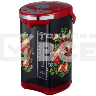 термопот SA-316BRF 6,0л метал/черн