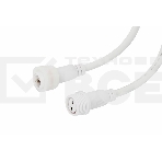 Соединительный кабель (2pin) герметичный (IP67) 2х1,0мм²  белый  REXANT, фото2