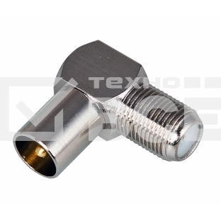 Переход гнездо F-штекер TV угловой 05-4311 Rexant