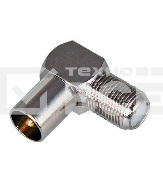 Переход гнездо F-штекер TV угловой 05-4311 Rexant