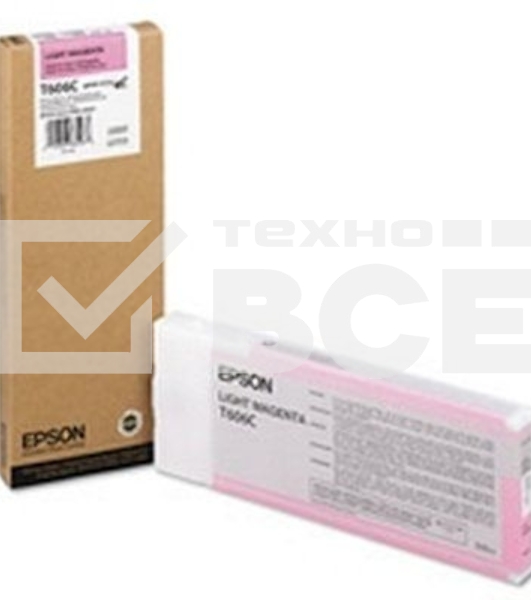 Картридж струйный Epson C13T606C00 светло-пурпурный (220 мл) для Stylus Pro 4800