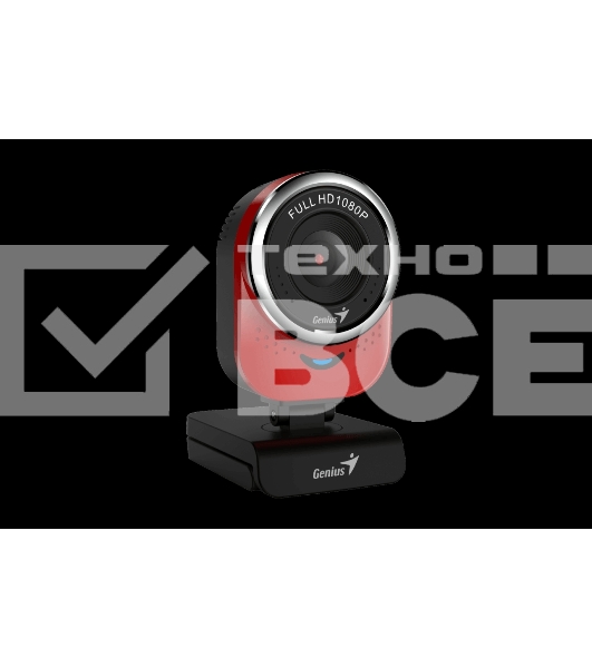 Интернет-камера Genius QCam 6000 красная (Red) new package