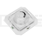 Светорегулятор KRANZ DEA 300Вт с/у мех. Бел (1/10/100), фото3