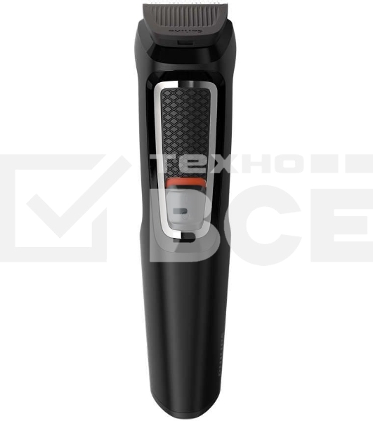 Триммер Philips MG3740/15 черный (насадок в компл:9шт)