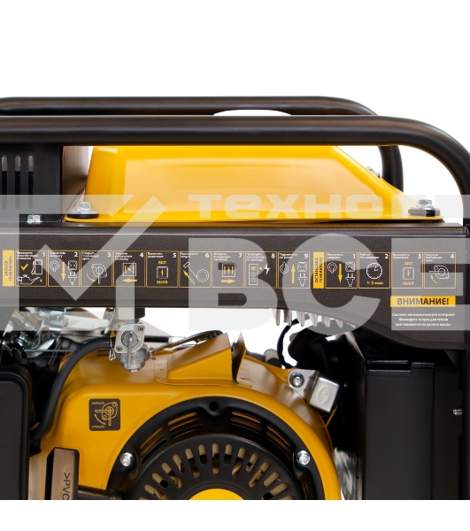 Электрогенератор бензиновый инверторный Denzel GT-3500iF, 3.5 кВт, 97 дБ, 27 кг