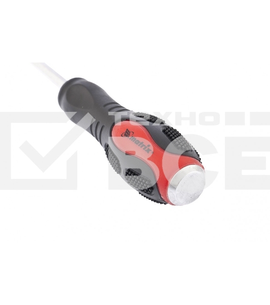 Ударная отвертка MATRIX , SL6x100 мм, двух-компонентная рукоятка, CrV Matrix 19115