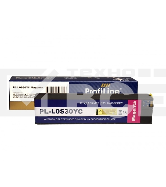 Струйный картридж L0S30YC (№976Y) для принтеров HP PageWide-Pro 552/577/P55250/P57750 с чернилами Magenta ProfiLine