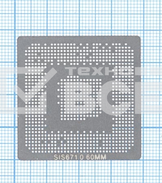 Трафарет BGA для SIS671