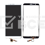 Сенсорное стекло (тачскрин) для Huawei Honor 7X, белое, фото5