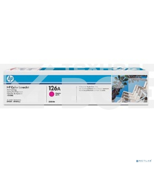 Картридж лазерный HP CE313A пурпурный для LaserJet Pro CP1025 1000стр.