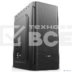 Компьютерный корпус CBR PCC-MATX-MX10-450W2 Компьютерный корпус mATX Minitower MX10, c БП PSU-ATX450-08EC (450W/80mm), 2*USB 2.0, HD Audio+Mic, Black, фото7