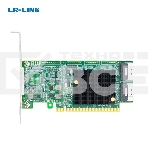 Адаптер для SSD PCIe x16 to Two SlimSAS SFF-8654 8i Retimer Adapter, фото3